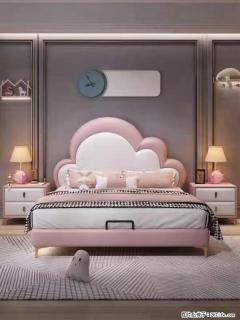 佛山大厂货，高质量仿真皮，实木床边，高密度海绵，带实木床板，全新包装，特价处理 - 焦作28生活网 jiaozuo.28life.com